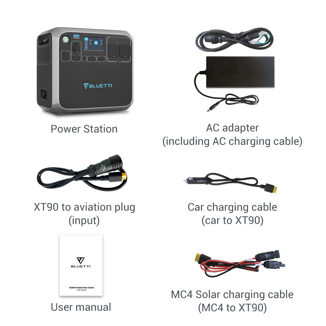 Bluetti AC200P Solar Power Station